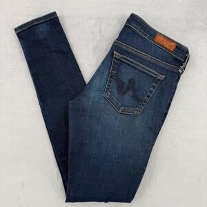 AG Adriano Goldschmied Legging Super Skinny Jeans Dark Wash Women's 27R